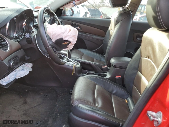 2015 Chevrolet Cruze LTZ with VIN 1G1PG5SB9F7288616, listed as a Copart auction lot 43693785 with 135,134 mi miles and Salvage Title. Bid and sale history available at carsss.com. Image 7.