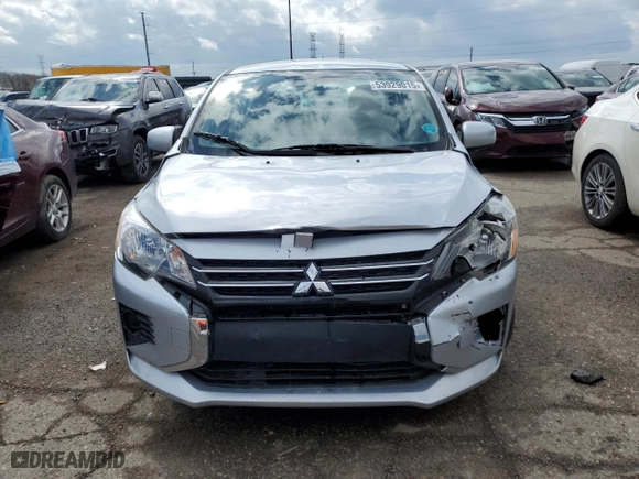 2022 Mitsubishi Mirage G4 ES with VIN ML32FUFJ4NHF08713, listed as a Copart auction lot 53929015 with 62,799 mi miles and Clean Title. Bid and sale history available at carsss.com. Image 5.