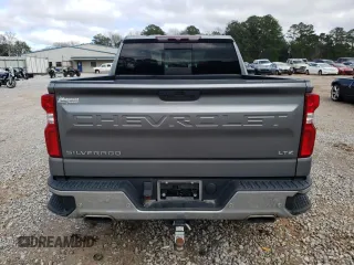 2021 Chevrolet Silverado 1500 LTZ with VIN 1GCUYGED4MZ141587, listed as a Copart auction lot 46454205 with 98,470 mi miles and Salvage Title. Bid and sale history available at DreamBid. Image 6.