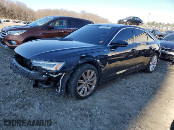 2020 Audi A6 Premium Plus with VIN WAUE8AF20LN069787, listed as a Copart auction lot 46650725 with 45,019 mi miles and Clean Title. Bid and sale history available at carsss.com. Image 1.