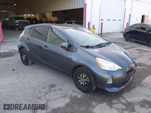 2013 Toyota Prius One with VIN JTDKDTB39D1536905, listed as a IAAI auction lot 41962613 with 212,078 mi miles and . Bid and sale history available at DreamBid. Image 1.