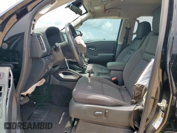 2022 Nissan Frontier SV with VIN 1N6ED1EJ7NN607859, listed as a Copart auction lot 60967545 with 48,828 mi miles and Salvage title. Bid and sale history available at DreamBid. Image 7.