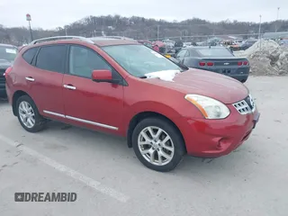 2012 Nissan Rogue SV with VIN JN8AS5MV8CW394256, listed as a IAAI auction lot 41398492 with 169,000 mi miles. Bid and sale history available at carsss.com. Image 1.