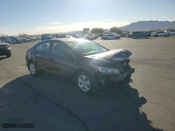 2018 Kia Forte LX with VIN 3KPFK4A77JE269905, listed as a Copart auction lot 81566634 with 82,680 mi miles and Salvage Title. Bid and sale history available at carsss.com. Image 11.