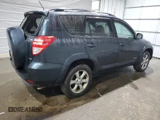 2011 Toyota RAV4 Ltd with VIN 2T3DK4DV0BW055524, listed as a Copart auction lot 47546935 with 165,175 mi miles and Salvage Title. Bid and sale history available at carsss.com. Image 3.