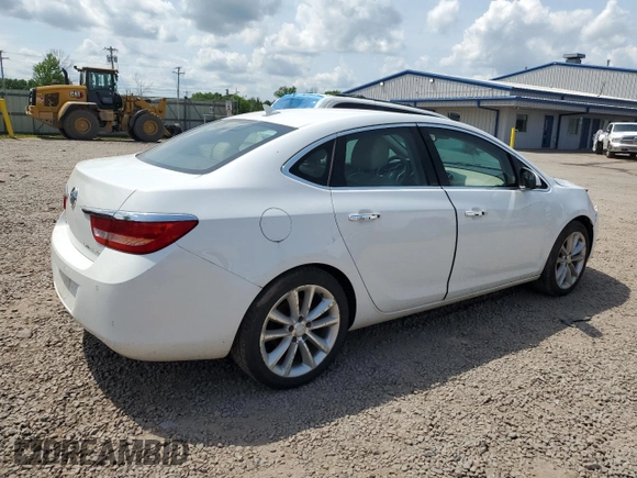 2013 Buick Verano Group with VIN 1G4PS5SKXD4170932, listed as a Copart auction lot 61012875 with 160,599 mi miles and Salvage title. Bid and sale history available at DreamBid. Image 3.