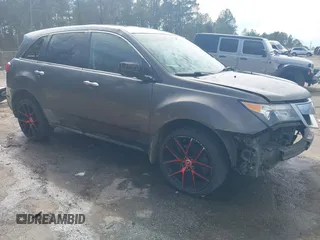 2012 Acura MDX Tech/Entertainment Pkg with VIN 2HNYD2H4XCH534921, listed as a IAAI auction lot 41686102 with 200,863 mi miles. Bid and sale history available at carsss.com. Image 1.