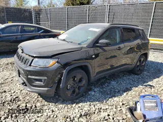 2019 Jeep Compass Altitude with VIN 3C4NJCBB0KT716471, listed as a Copart auction lot 48432285 with 76,247 mi miles and Salvage title. Bid and sale history available at DreamBid. Image 1.