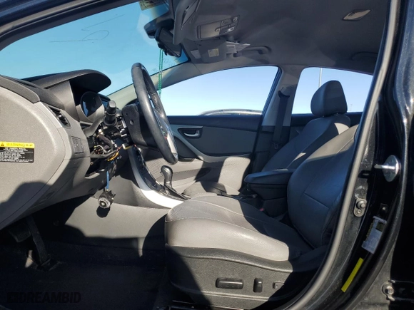 2014 Hyundai Elantra Limited with VIN 5NPDH4AE1EH494956, listed as a Copart auction lot 43172735 with 66,312 mi miles and Salvage Title. Bid and sale history available at carsss.com. Image 7.