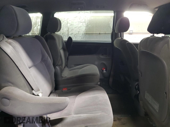 2006 Toyota Sienna CE with VIN 5TDZA23C16S460618, listed as a Copart auction lot 48581875 with 185,505 mi miles and Salvage Title. Bid and sale history available at carsss.com. Image 11.