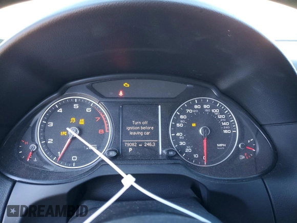2015 Audi Q5 Premium Plus z VIN WA1LFAFP9FA076108, wystawiony jako Copart lot #82917984 z przebiegiem 79 082 mil mil oraz Szkody całkowita. Historia ofert i sprzedaży dostępna na DreamBid. Obrazek 9.