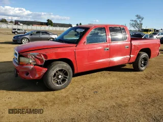 2001 Dodge Dakota z VIN 1B7HL2AZX1S311296, wystawiony jako Copart lot #81159524 z przebiegiem 193 476 mil mil oraz Szkoda całkowita • Salvage title. Historia ofert i sprzedaży dostępna na DreamBid. Obrazek 1.