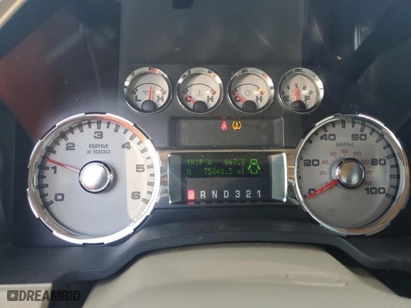 2008 Ford Super Duty F-250 SRW XL with VIN 1FTSW21598EE50693, listed as a Copart auction lot 42832855 with 75,048 mi miles and Salvage Title. Bid and sale history available at carsss.com. Image 9.