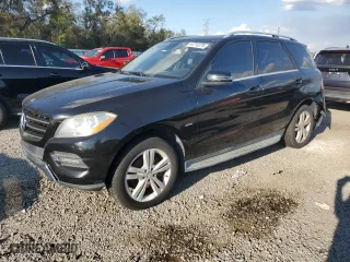 2012 Mercedes-Benz M-Class ML 350 with VIN 4JGDA5HB8CA071667, listed as a Copart auction lot 44715375 with NaN miles and Salvage Title. Bid and sale history available at carsss.com. Image 1.
