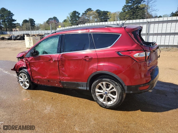 2018 Ford Escape SE with VIN 1FMCU0GD3JUB11951, listed as a Copart auction lot 49960315 with 0 mi miles and Salvage Title. Bid and sale history available at carsss.com. Image 2.