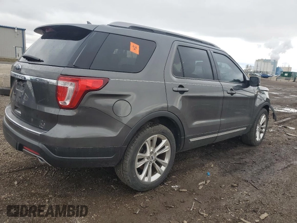 2018 Ford Explorer XLT with VIN 1FM5K7D85JGB05288, listed as a Copart auction lot 51078305 with 71,720 mi miles and Non Repairable. Bid and sale history available at DreamBid. Image 3.