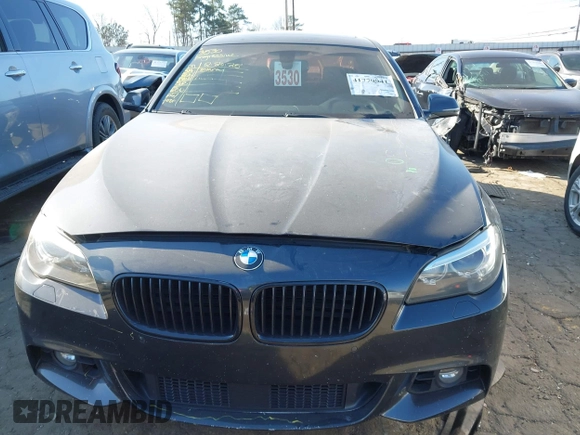 2014 BMW 5 Series 535i with VIN WBA5B1C54ED480604, listed as a IAAI auction lot 41779941 with 146,569 mi miles. Bid and sale history available at carsss.com. Image 12.