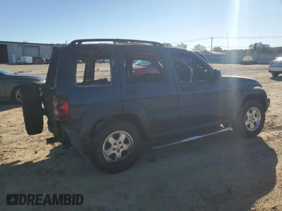 2006 Jeep Liberty Sport with VIN 1J4GL48596W274598, listed as a Copart auction lot 77983064 with Not Provided miles and Non Repairable. Bid and sale history available at carsss.com. Image 3.