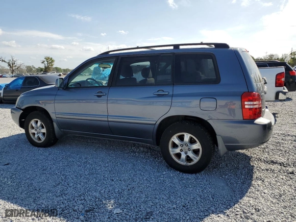 2003 Toyota Highlander with VIN JTEHF21A730150126, listed as a Copart auction lot 50927165 with 171,841 mi miles and Salvage Title. Bid and sale history available at carsss.com. Image 2.