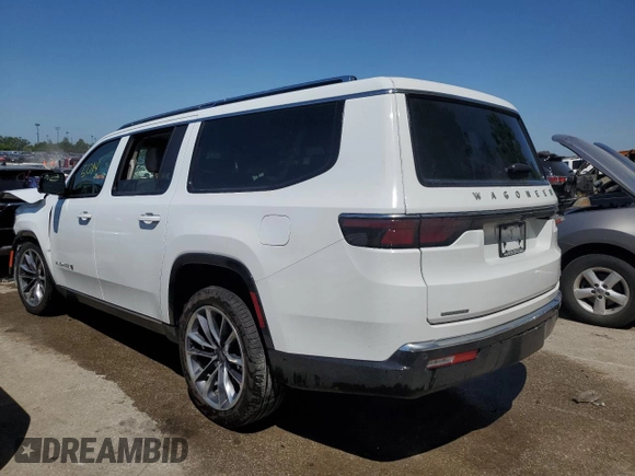 2023 Jeep Wagoneer Series III with VIN 1C4SJSDP3PS573384, listed as a Copart auction lot 58173364 with 5,014 mi miles and Salvage title. Bid and sale history available at DreamBid. Image 2.