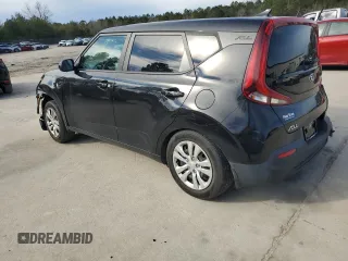 2021 Kia Soul LX with VIN KNDJ23AU1M7762221, listed as a Copart auction lot 41817715 with 33,829 mi miles and Salvage Title. Bid and sale history available at carsss.com. Image 2.
