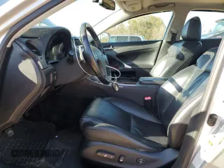 2006 Lexus IS 250 Manual with VIN JTHBK262462001705, listed as a Copart auction lot 48607615 with 151,792 mi miles and Salvage Title. Bid and sale history available at carsss.com. Image 7.