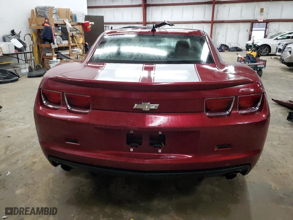 2010 Chevrolet Camaro 2LT with VIN 2G1FC1EV3A9159994, listed as a Copart auction lot 47885625 with 110,260 mi miles and Salvage Title. Bid and sale history available at carsss.com. Image 6.