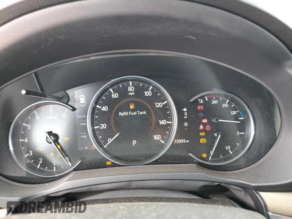 2019 Mazda CX-5 Signature with VIN JM3KFBEY3K0594305, listed as a Copart auction lot 49009235 with 73,993 mi miles and Salvage Title. Bid and sale history available at carsss.com. Image 9.