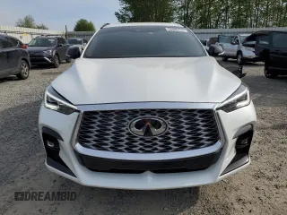 2025 Infiniti QX55 Essential with VIN 3PCAJ5KRXSF100301, listed as a Copart auction lot 54880725 with 1,425 mi miles and Salvage Title. Bid and sale history available at DreamBid. Image 5.