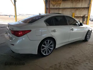 2017 Infiniti Q50 Premium with VIN JN1EV7AP3HM743044, listed as a Copart auction lot 52437985 with 116,193 mi miles and Salvage Title. Bid and sale history available at carsss.com. Image 3.