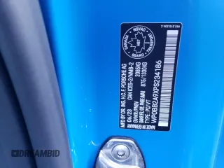 2023 Porsche 911 4S with VIN WP0BB2A9XPS234186, listed as a Copart auction lot 46608165 with 6,403 mi miles and Salvage Title. Bid and sale history available at DreamBid. Image 13.