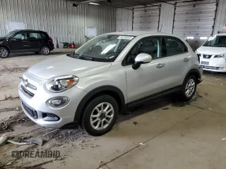 2018 FIAT 500X Pop with VIN ZFBCFXAB7JP720329, listed as a Copart auction lot 50249335 with 63,418 mi miles and Salvage title. Bid and sale history available at DreamBid. Image 1.