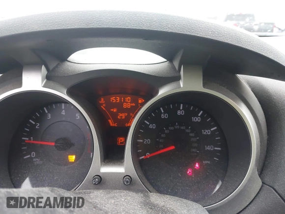 2011 Nissan Juke SL with VIN JN8AF5MV5BT018344, listed as a IAAI auction lot 41214454 with 153,110 mi miles. Bid and sale history available at carsss.com. Image 15.