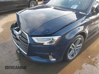 2018 Audi A3 Sedan Premium with VIN WAUAUGFFXJ1022965, listed as a IAAI auction lot 41533808 with 62,212 mi miles. Bid and sale history available at carsss.com. Image 6.