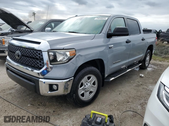 2018 Toyota Tundra 2WD SR5 with VIN 5TFEY5F12JX238680, listed as a Copart auction lot 75046834 with 113,462 mi miles and Non Repairable. Bid and sale history available at carsss.com. Image 1.