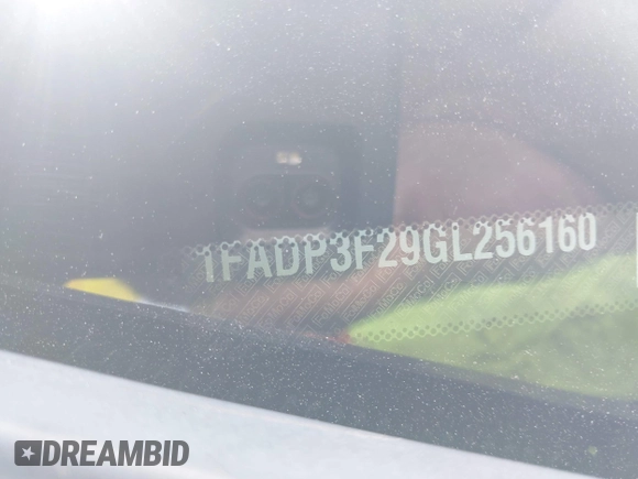 2016 Ford Focus SE with VIN 1FADP3F29GL256160, listed as a IAAI auction lot 42188124 with 72,868 mi miles and . Bid and sale history available at DreamBid. Image 9.