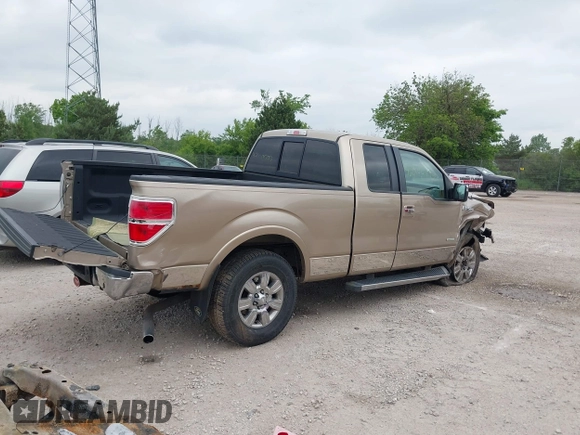 2012 Ford F-150 XL with VIN 1FTFX1ET9CFC98998, listed as a IAAI auction lot 42444797 with 164,875 mi miles and . Bid and sale history available at DreamBid. Image 4.
