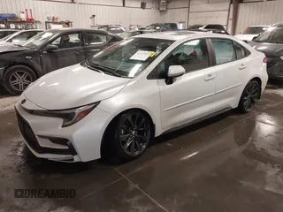 2024 Toyota Corolla XSE with VIN 5YFT4MCE4RP198777, listed as a IAAI auction lot 41615833 with 5,956 mi miles. Bid and sale history available at carsss.com. Image 17.