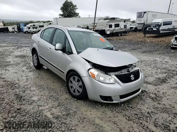 2008 Suzuki SX4 with VIN JS2YC412585104246, listed as a Copart auction lot 73253074 with 0 mi miles and Salvage Title. Bid and sale history available at carsss.com. Image 11.
