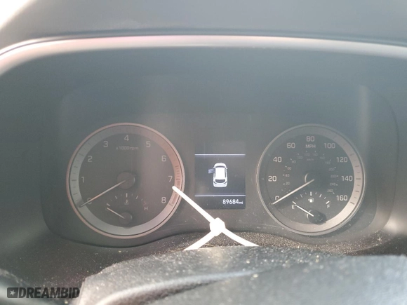 2019 Hyundai Tucson Night with VIN KM8J33AL4KU874459, listed as a Copart auction lot 77340674 with 89,684 mi miles and Non Repairable. Bid and sale history available at carsss.com. Image 9.