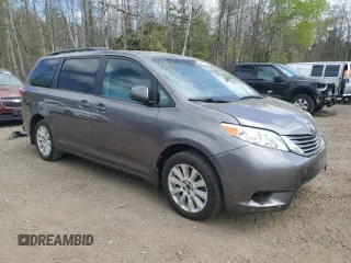 2015 Toyota Sienna LE with VIN 5TDJK3DC7FS121635, listed as a Copart auction lot 55999945 with 139,642 mi miles and Salvage title. Bid and sale history available at DreamBid. Image 4.