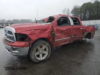 2010 Dodge 1500 SLT with VIN 1D7RV1CT9AS133534, listed as a Copart auction lot 44978955 with Not Provided miles and Salvage Title. Bid and sale history available at DreamBid. Image 1.