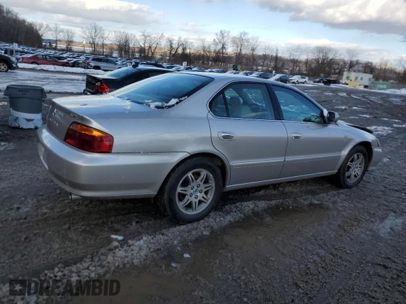 1999 Acura TL with VIN 19UUA5644XA024412, listed as a Copart auction lot 45184895 with 60,101 mi miles and Salvage Title. Bid and sale history available at carsss.com. Image 3.