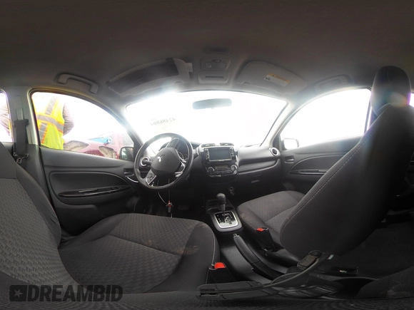 2018 Mitsubishi Mirage SE with VIN ML32A4HJ4JH012880, listed as a IAAI auction lot 42486804 with 28,468 mi miles and . Bid and sale history available at DreamBid. Image 18.