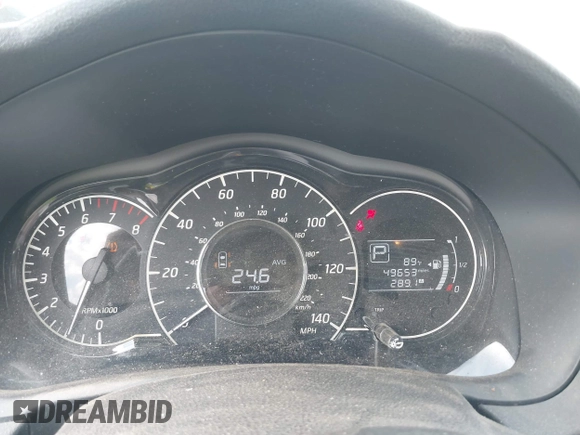 2016 Nissan Note S z VIN 3N1CE2CP8GL351533, wystawiony jako IAAI lot #42594224 z przebiegiem 49 653 mil mil oraz . Historia ofert i sprzedaży dostępna na DreamBid. Obrazek 7.