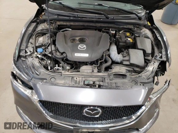 2019 Mazda 6 Grand Touring Reserve with VIN JM1GL1WY4K1504816, listed as a Copart auction lot 74549664 with 46,860 mi miles and Salvage Title. Bid and sale history available at DreamBid. Image 11.