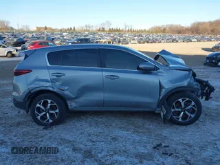 2021 Kia Sportage LX with VIN KNDPMCAC7M7942234, listed as a IAAI auction lot 41313686 with 48,454 mi miles and . Bid and sale history available at carsss.com. Image 14.
