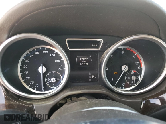 2015 Mercedes-Benz GL-Class GL 350 BlueTEC with VIN 4JGDF2EE8FA552490, listed as a Copart auction lot 71844483 with 137,436 mi miles. Bid and sale history available at carsss.com. Image 9.