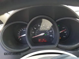 2013 Kia Rio LX with VIN KNADM4A31D6112747, listed as a Copart auction lot 57768594 with 87,140 mi miles and Salvage Title. Bid and sale history available at carsss.com. Image 9.