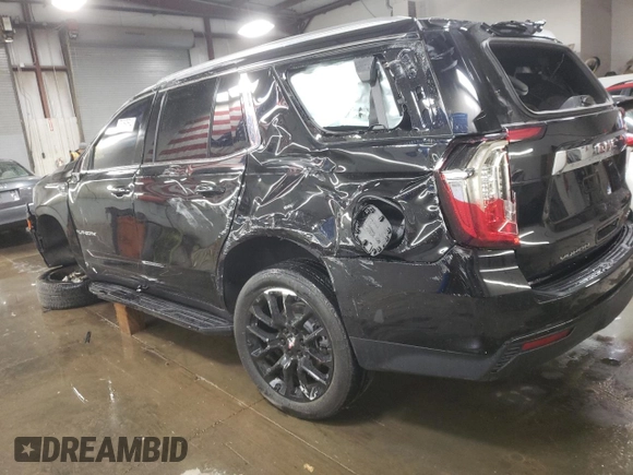 2022 GMC Yukon SLE with VIN 1GKS2AKD6NR347624, listed as a Copart auction lot 78369584 with 24,264 mi miles and Salvage Title. Bid and sale history available at carsss.com. Image 2.